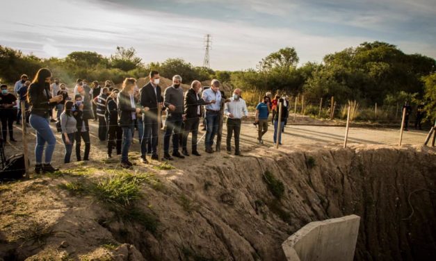 Almafuerte: El Gobierno provincial habilitó un sistema de riego