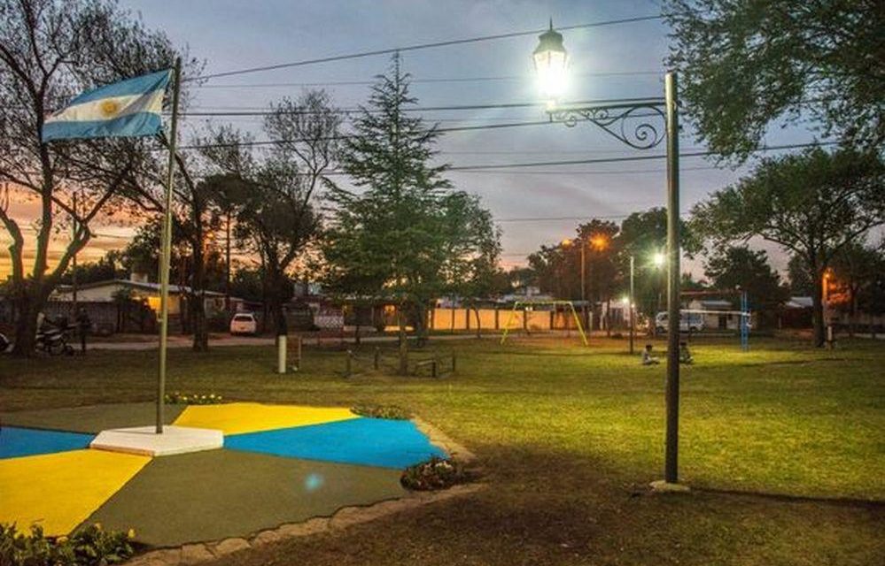 Alta Gracia: el municipio realizó la puesta en valor de la Plaza Moyano