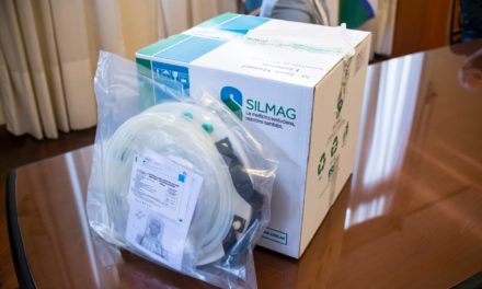 Río Cuarto: la empresa Silmag donó 10 cascos de oxigenación