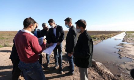 Calvo inauguró obras hídricas para Tercero Arriba, Río Segundo y San Justo