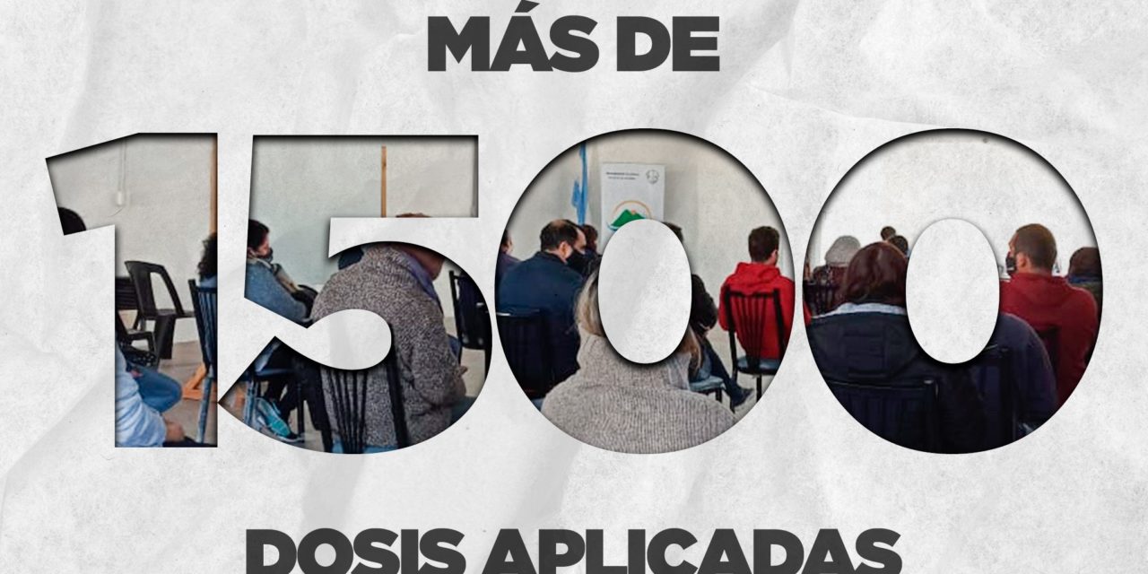 Achiras pasó las 1500 dosis de vacunas aplicadas