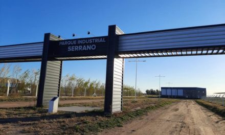 Serrano: avanzan las obras en el Parque Industrial