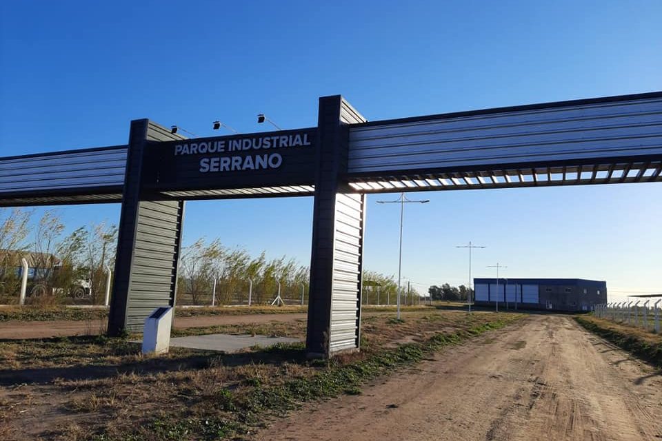 Serrano: avanzan las obras en el Parque Industrial