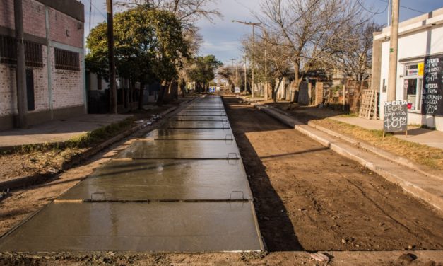 Avanzan las obras en Río Tercero