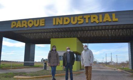 Avanzan las obras en el Parque Industrial de Laboulaye