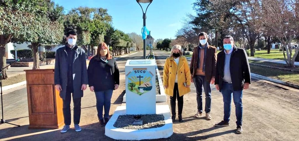 Suco inauguró las obras en el Boulevard 18 de Octubre