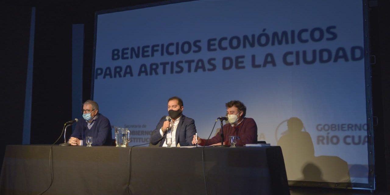 Río Cuarto: nuevos beneficios económicos para artistas de la ciudad