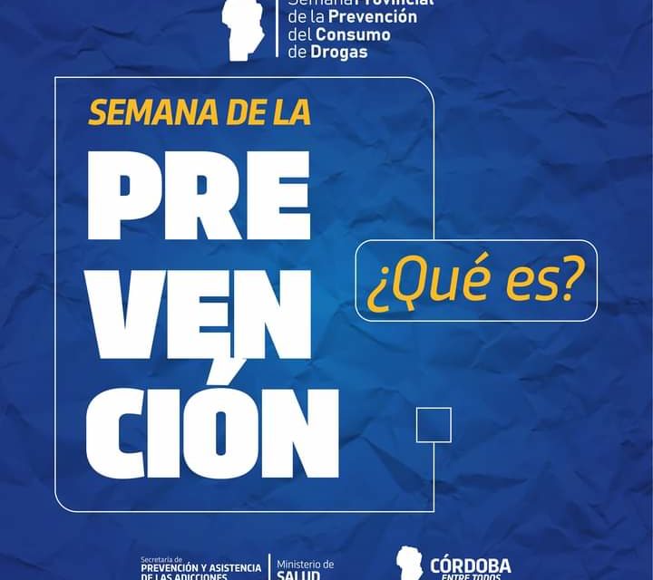 Comienza la Semana de la prevención del consumo de drogas