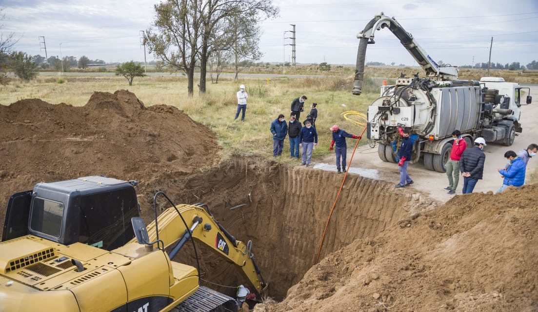 Río Cuarto: Mantenimiento de colectores cloacales