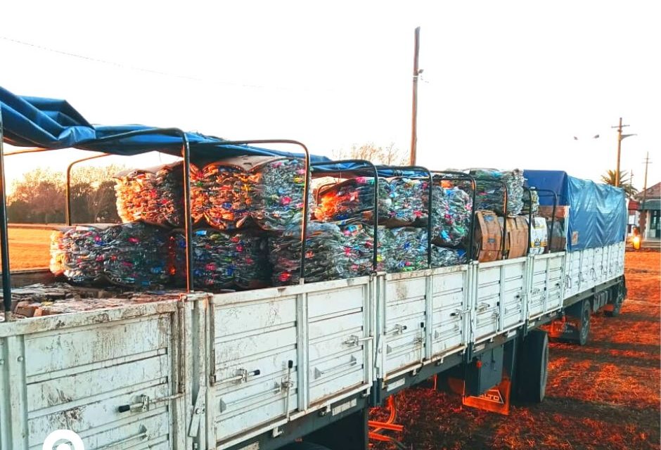 Sampacho superó las 9 toneladas de material reciclado