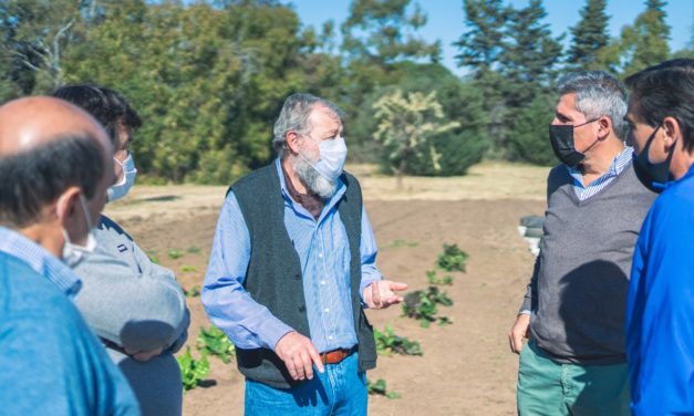 Adelia Maria: visita del Ministerio Provincial de Agricultura y Ganadería