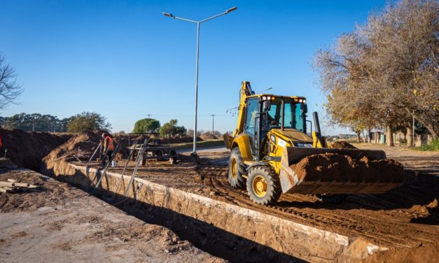 Río Cuarto: Avanza la obra de los Desagües del Sur