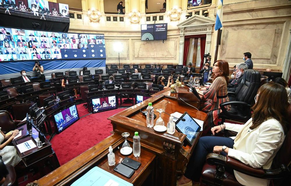 El Senado debate hoy sobre el monotributo, vacuna, cannabis y biocombustibles