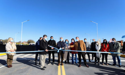 Schiaretti inauguró el nuevo puente entre Villa María y Villa Nueva