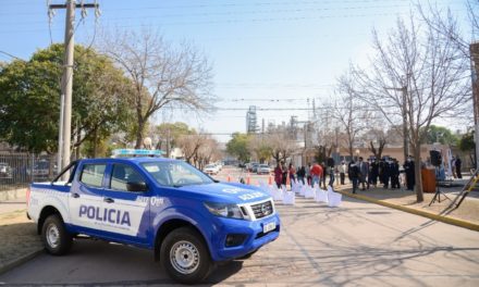 General Deheza recibió un nuevo móvil policial