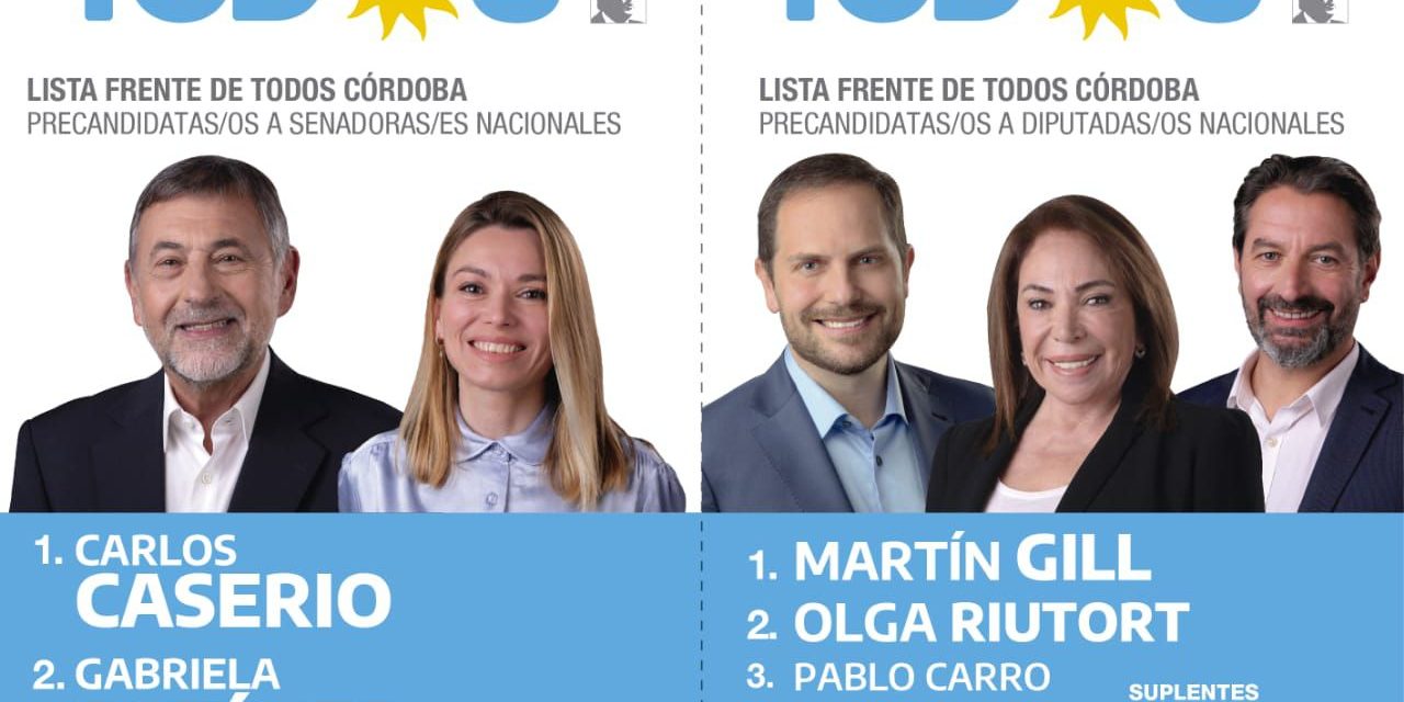 El Frente de Todos Córdoba lanza su campaña electoral