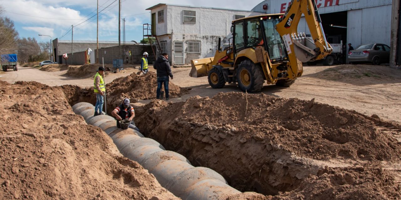 Desagües del Sur: la obra superó el 40 por ciento de avance