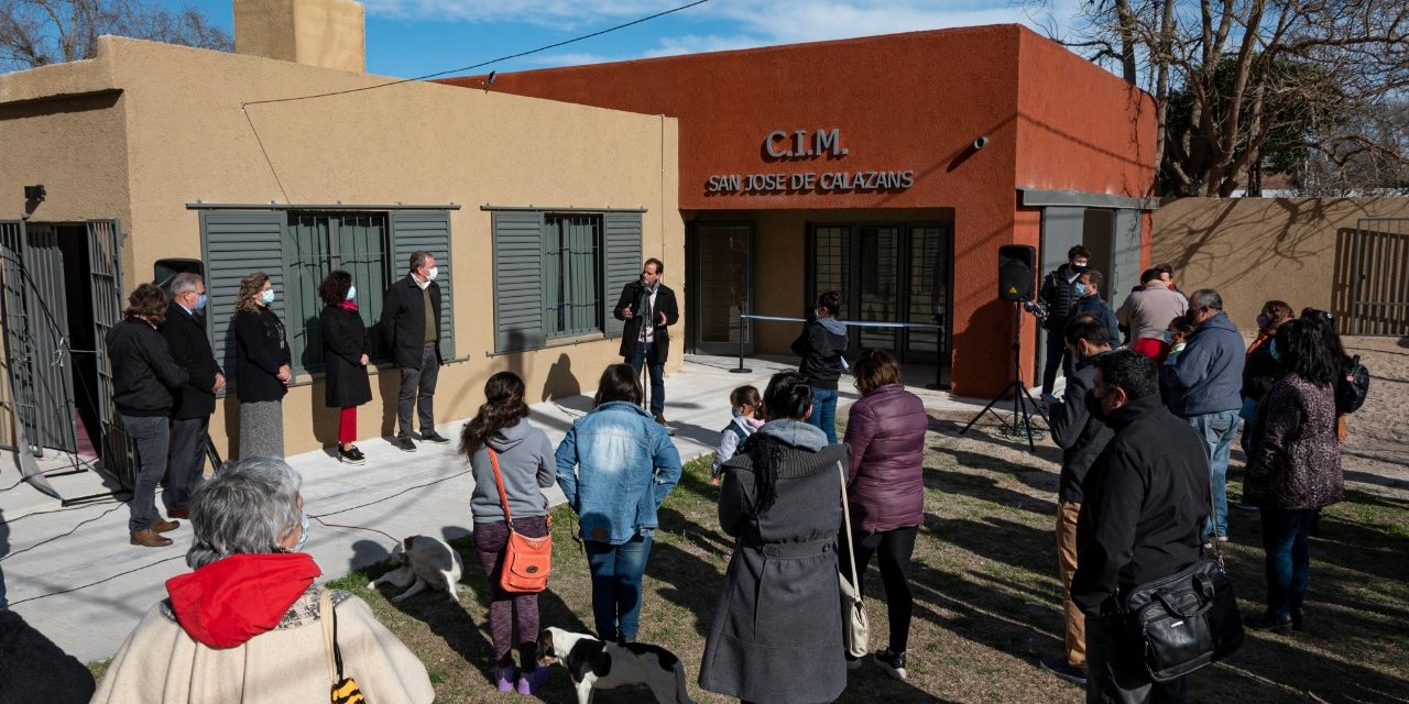 Presupuesto Participativo: Llamosas inauguró el SUM del CIM Calasanz