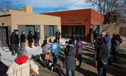 Presupuesto Participativo: Llamosas inauguró el SUM del CIM Calasanz