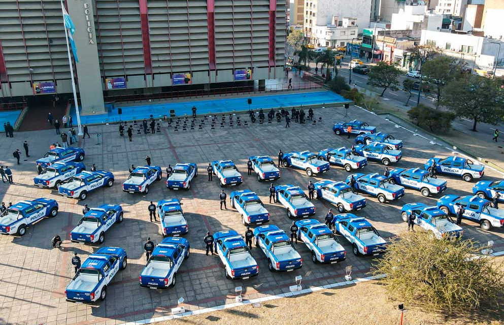 La Policía de Córdoba incorporó 120 camionetas 0 km