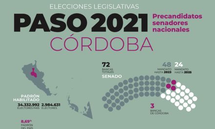 Córdoba elige entre 23 listas candidatos para renovar bancas de 9 diputados y 3 senadores