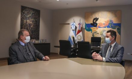 Manuel Calvo recibió al vicegobernador de Salta