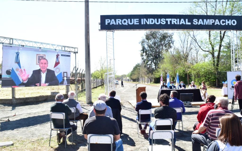 Sampacho: quedó habilitado el Parque Industrial