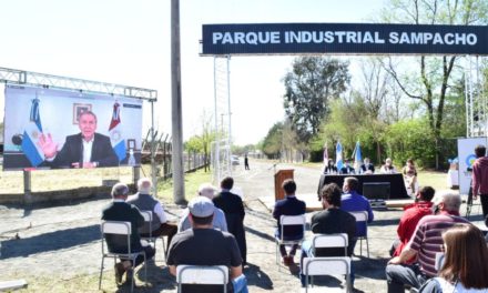 Sampacho: quedó habilitado el Parque Industrial