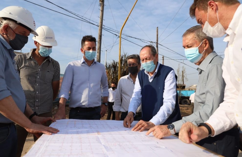 Avanza la ejecución de la obra de saneamiento cloacal en San Francisco