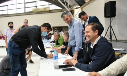 El ministro Zabaleta desembarcó en Córdoba y firmó obras con municipios