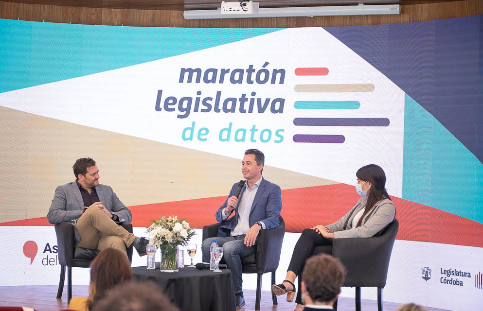 Calvo participó de la primera Maratón Legislativa de Datos