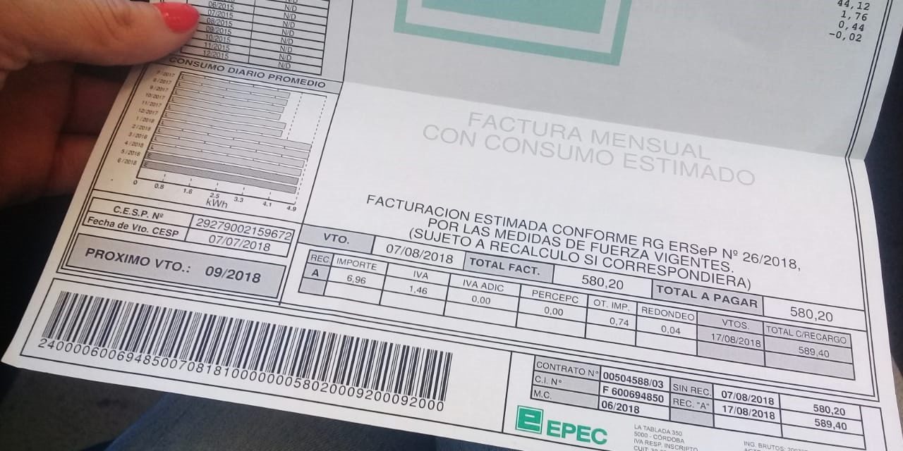 La Provincia salió al cruce de Nación por los costos de la tarifa de energía