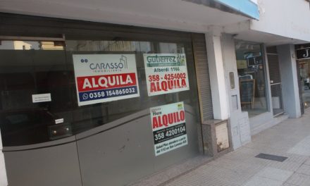 Río Cuarto: la desocupación de locales comerciales en septiembre fue del 6,48%