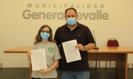General Levalle: firma de convenio en el marco del Plan de Higiene Urbana