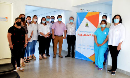 Adelia María: el Centro Preventivo de Adicciones recibió la visita de autoridades provinciales