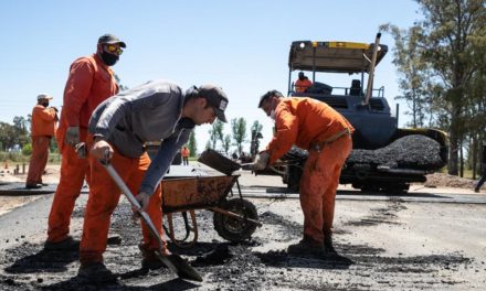 Laboulaye: la obra de la Circunvalación a la ciudad registra un avance del 78%