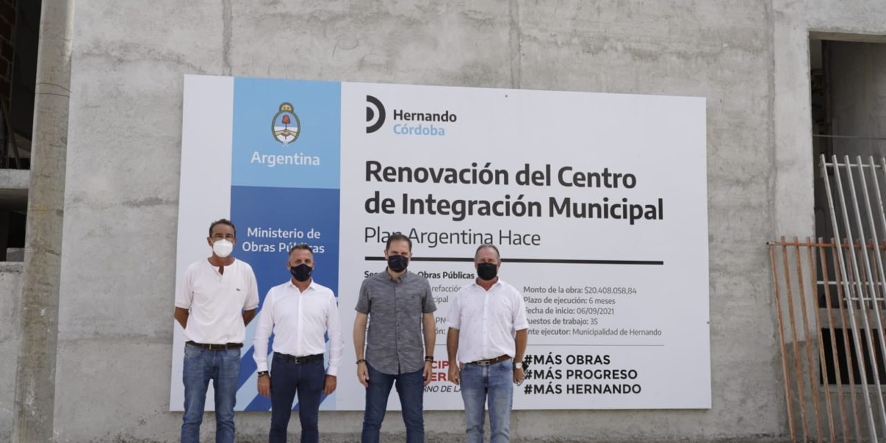 Hernando: Avanza el Centro de Integración Municipal