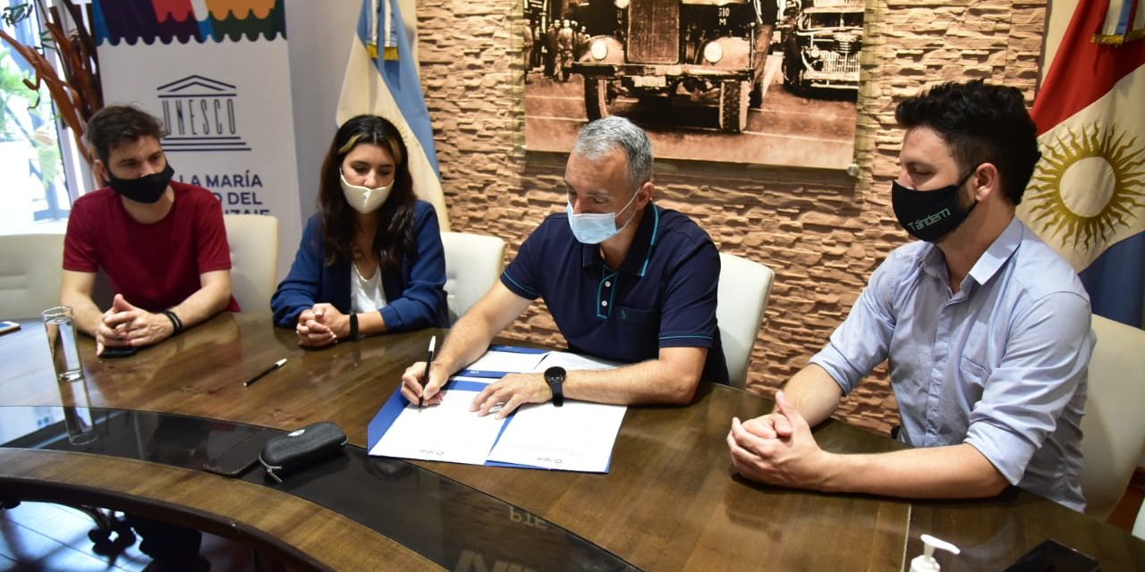 Villa María: El municipio firmó un convenio junto a la Asociación de Productores Audiovisuales