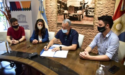 Villa María: El municipio firmó un convenio junto a la Asociación de Productores Audiovisuales