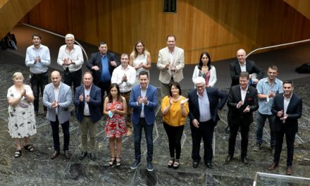 Calvo recibió a intendentes de la Red Argentina de Municipios frente al Cambio Climático