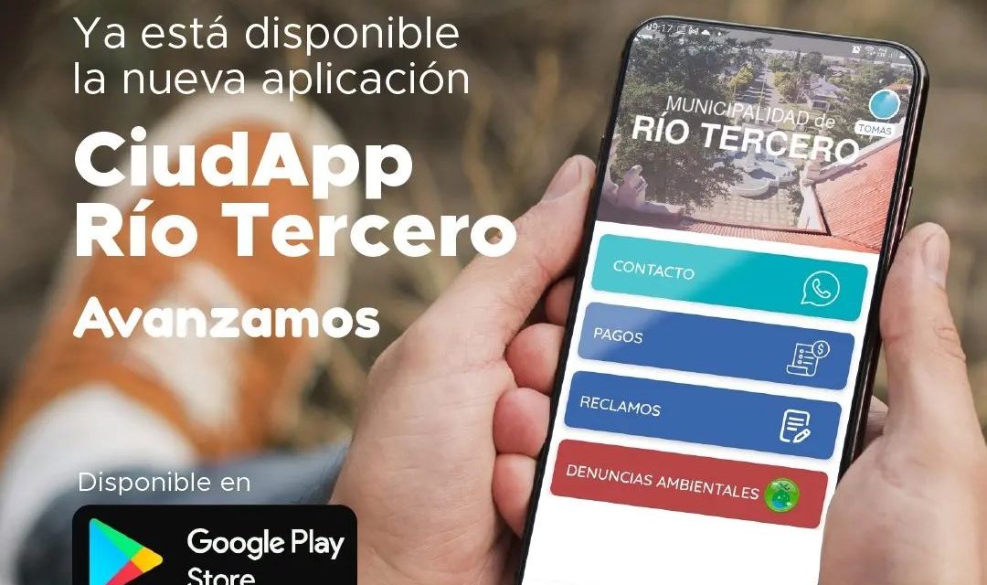 Río Tercero: La Municipalidad presentó «CiudApp»