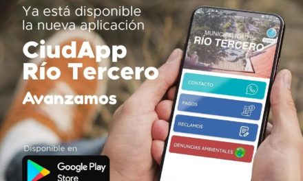Río Tercero: La Municipalidad presentó “CiudApp”