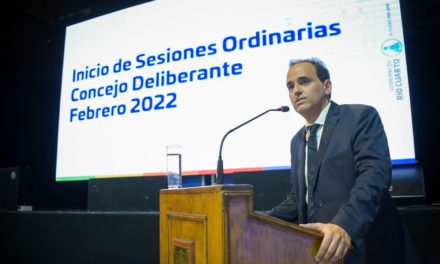 Río Cuarto: Llamosas realizó la apertura de las Sesiones Legislativas 2022