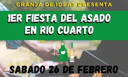 Río Cuarto tendrá su primer Festival del Asado