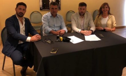 Las Perdices: Firma de convenio con ONG Grooming Argentina