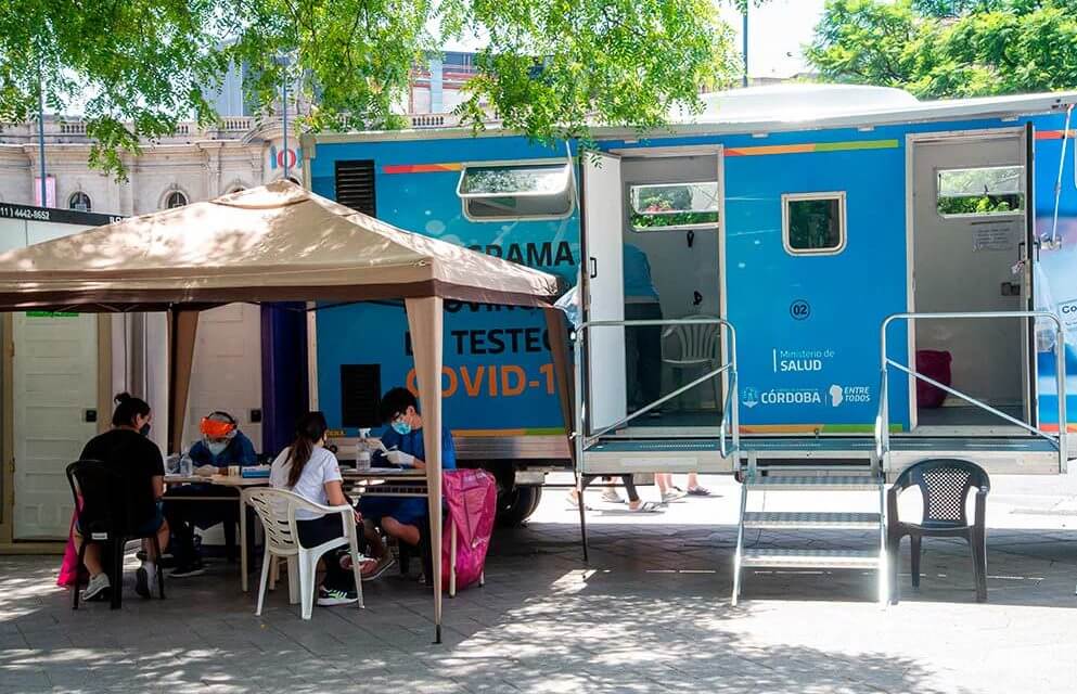 Córdoba registró 1.643 casos nuevos de Covid-19 y siete fallecimientos