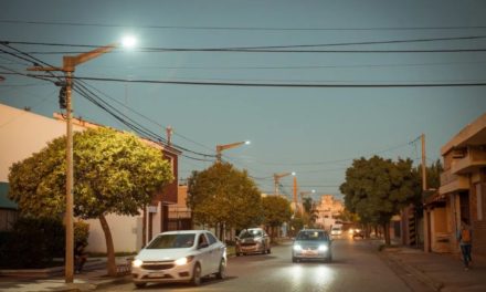 Río Tercero: nuevas luminarias leds para distintos sectores