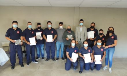 La legislatura de Córdoba entregó reconocimientos a Bomberos de Sampacho, Las Vertientes y Bulnes