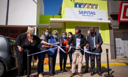 Río Cuarto: Llamosas inauguró el nuevo Jardín Maternal del SEP