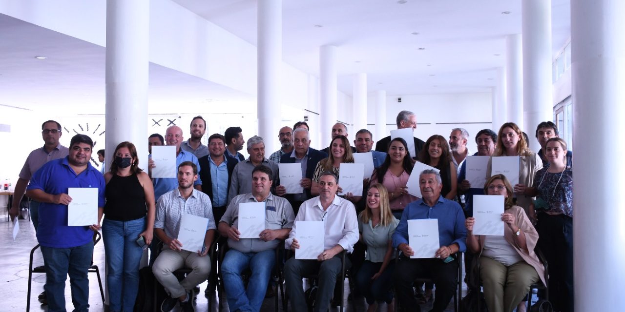 Localidades del Dpto. Río Cuarto firmaron un convenio con la Secretaria de DD.HH. de la Nación